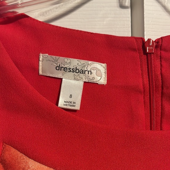 NWOT Dressbarn sleeveless floral sheath dress size 8 - Picture 2 of 8